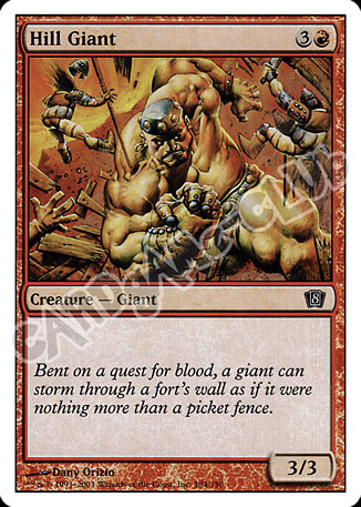 194 / 350 Hill Giant comune (EN) -NEAR MINT-