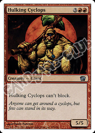 195 / 350 Hulking Cyclops non comune (EN) -NEAR MINT-