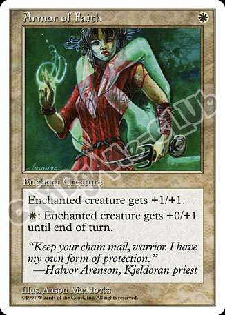 Armour of Faith comune (EN) -NEAR MINT-
