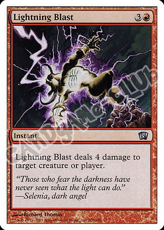 200 / 350 Lightning Blast non comune (EN) -NEAR MINT-