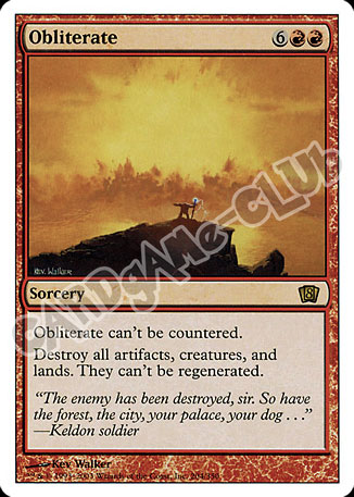 204 / 350 Obliterate rara (EN) -NEAR MINT-