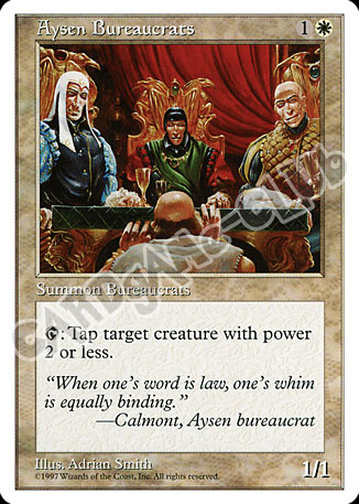 Aysen Bureaucrats comune (EN) -NEAR MINT-