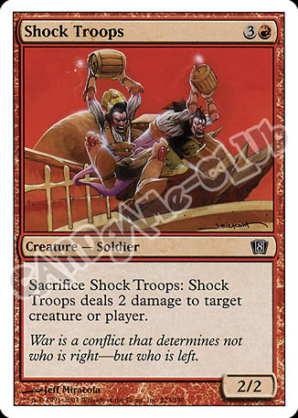 223 / 350 Shock Troops comune (EN) -NEAR MINT-