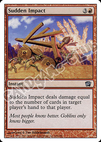 226 / 350 Sudden Impact non comune (EN) -NEAR MINT-