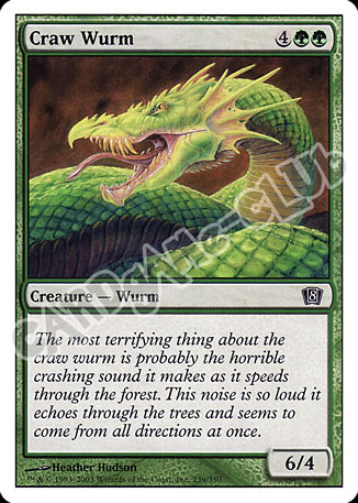 239 / 350 Craw Wurm comune (EN) -NEAR MINT-