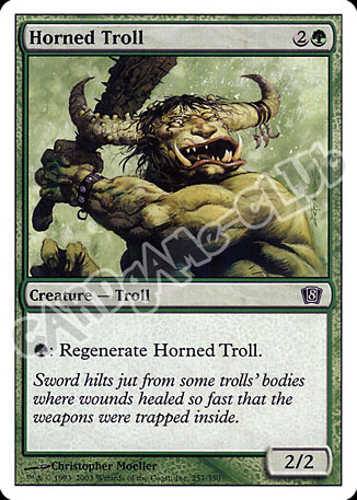 257 / 350 Horned Troll comune (EN) -NEAR MINT-