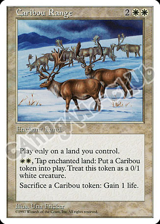 Caribou Range rara (EN) -NEAR MINT-