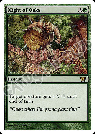 265 / 350 Might of Oaks rara (EN) -NEAR MINT-