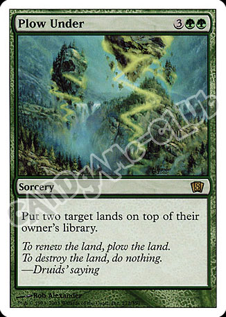 272 / 350 Plow Under rara (EN) -NEAR MINT-