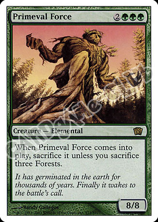 273 / 350 Primeval Force rara (EN) -NEAR MINT-