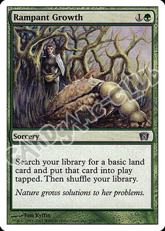 274 / 350 Rampant Growth comune (EN) -NEAR MINT-