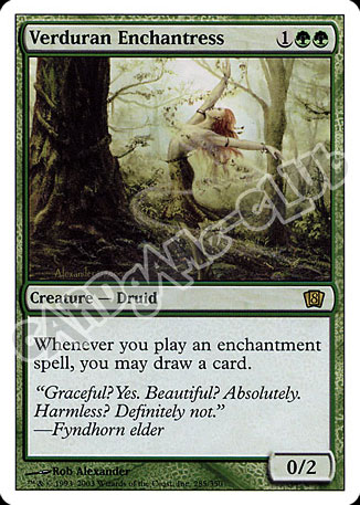 285 / 350 Verduran Enchantress rara (EN) -NEAR MINT-