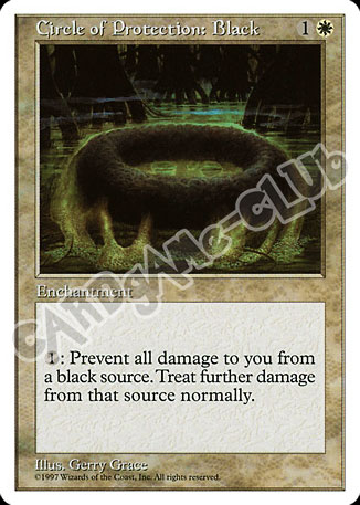 Circle of Protection: Black comune (EN) -NEAR MINT-