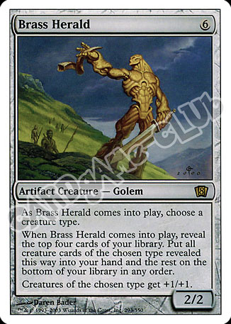 293 / 350 Brass Herald rara (EN) -NEAR MINT-