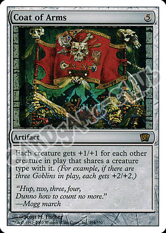 294 / 350 Coat of Arms rara (EN) -NEAR MINT-