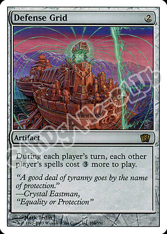 296 / 350 Defense Grid rara (EN) -NEAR MINT-
