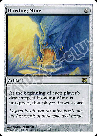 303 / 350 Howling Mine rara (EN) -NEAR MINT-