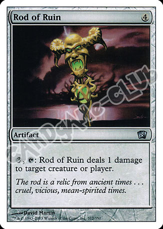 312 / 350 Rod of ruin non comune (EN) -NEAR MINT-