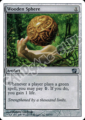 321 / 350 Wooden Sphere non comune (EN) -NEAR MINT-