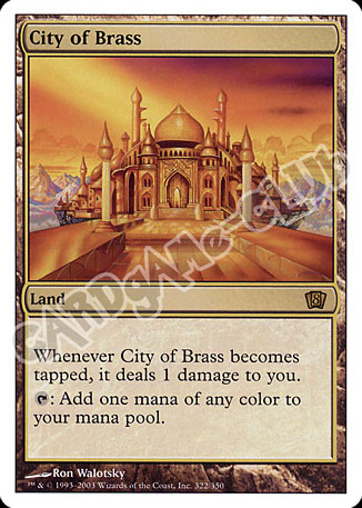 322 / 350 City of Brass rara (EN) -NEAR MINT-
