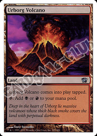 327/ 350 Urborg Volcano non comune (EN) -NEAR MINT-