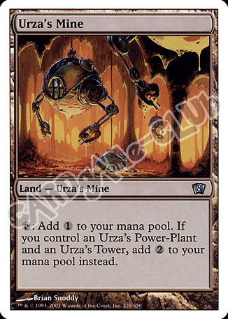 328/ 350 Urza's Mine non comune (EN) -NEAR MINT-
