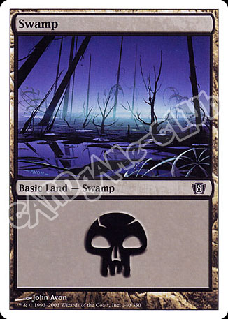 340 / 350 Swamp comune (EN) -NEAR MINT-