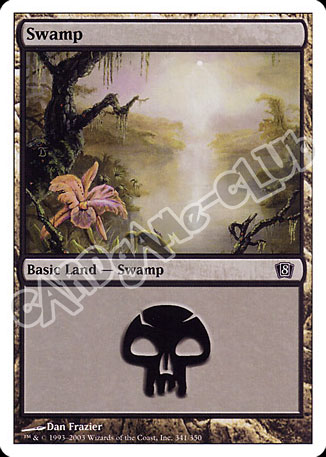 341 / 350 Swamp comune (EN) -NEAR MINT-