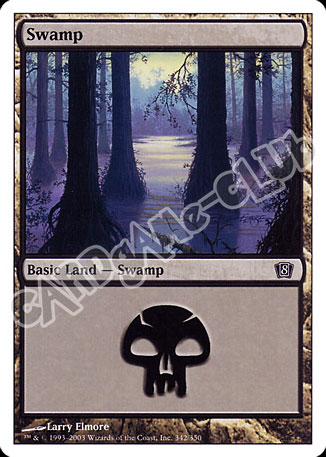 342 / 350 Swamp comune (EN) -NEAR MINT-