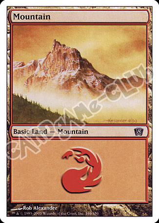 346 / 350 Mountain comune (EN) -NEAR MINT-