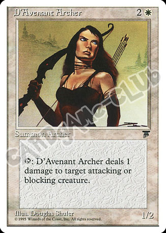 D'Avenant Archer comune (EN) -NEAR MINT-