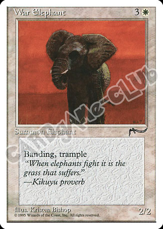 War Elephant comune (EN) -NEAR MINT-