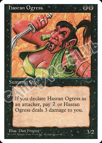 Hasran Ogress comune (EN) -NEAR MINT-
