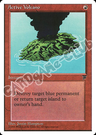 Active Volcano comune (EN) -NEAR MINT-