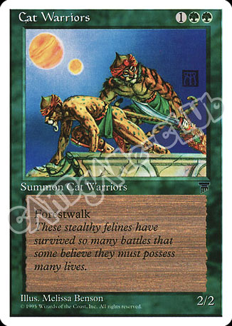 Cat Warriors comune (EN) -NEAR MINT-