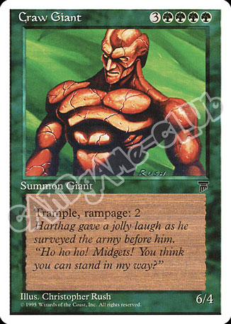 Craw Giant non comune (EN) -NEAR MINT-