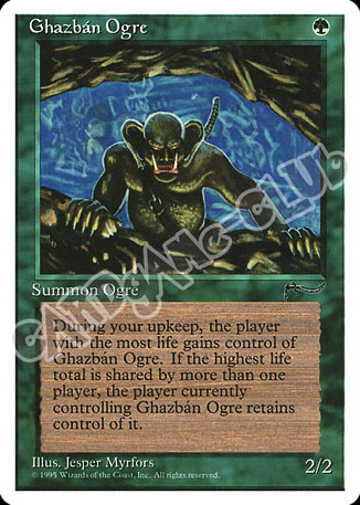 Ghazban Ogre comune (EN) -NEAR MINT-