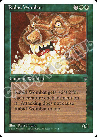 Rabid Wombat non comune (EN) -NEAR MINT-