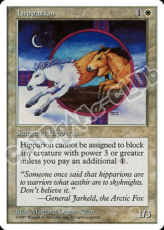 Hipparion comune (EN) -NEAR MINT-