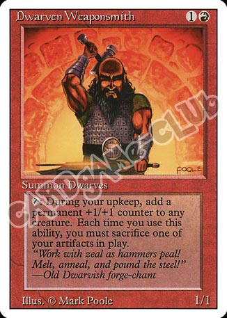 Dwarven Weaponsmith non comune (EN) -NEAR MINT-