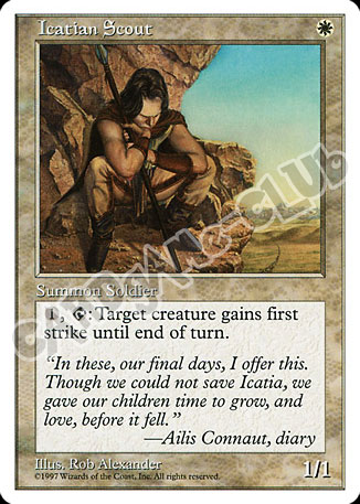 Icatian Scout comune (EN) -NEAR MINT-