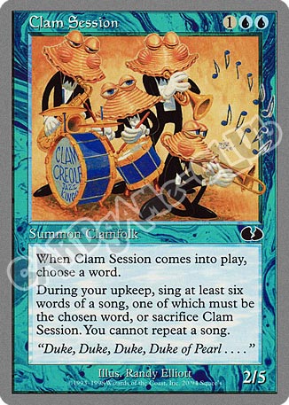 Clam Session comune (EN) -NEAR MINT-