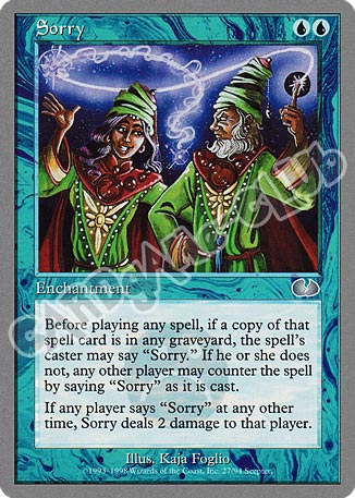 Sorry non comune (EN) -NEAR MINT-