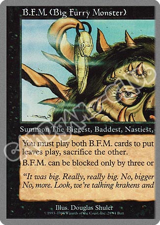 B.F.M. (Big Furry Monster) Sx rara (EN) -NEAR MINT-