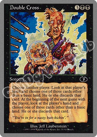 Double Cross comune (EN) -NEAR MINT-