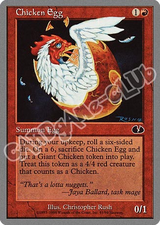 Chicken Egg comune (EN) -NEAR MINT-