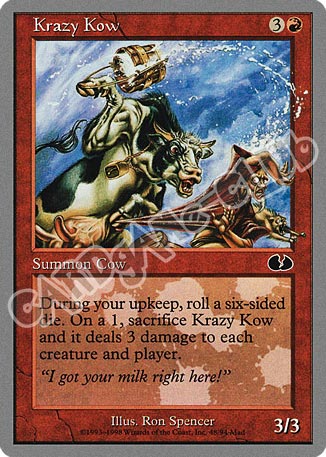 Krazy Kow comune (EN) -NEAR MINT-