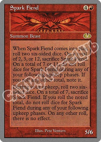 Spark Fiend rara (EN) -NEAR MINT-