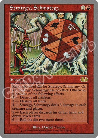 Strategy, Schmategy rara (EN) -NEAR MINT-