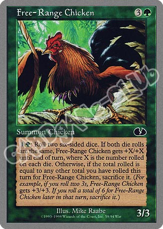 Free Range Chicken comune (EN) -NEAR MINT-